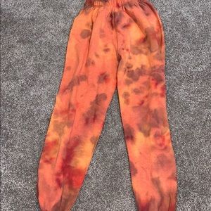 Tie dye sweatpants